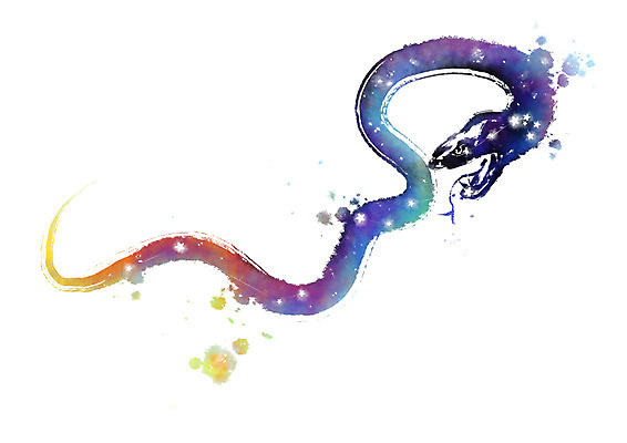 PSD 별 일러스트 캘리그라피 붓터치 사람없음 별자리 번짐 바다뱀자리 국내일러스트 자연요소 파일형식 효과