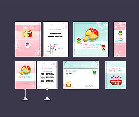 템플릿 배너템플릿 조각 디저트 이벤트 사람없음 세트 봄 현수막 식빵 전단 반죽 엽서 초대장 밀대 약도 딸기잼 딸기케이크 소봉투 행사세트 행사템플릿 AI파일 배너 계절 음식 빵 지도 딸기 주방용품 편지봉투 카드_감사 케이크 잼 편지 홍보물 파일형식 벡터
