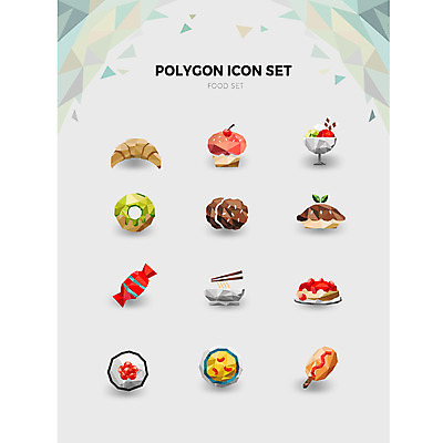 아이콘 음식 여름음식 사탕 사람없음 세트 쿠키 도넛 컵케이크 크루아상 국수 머핀 핫도그 팥빙수 과일케이크 컵아이스크림 폴리곤 제철음식 2D아이콘 AI파일 빵 아이스크림 디저트 패스트푸드 케이크 면류 빙수 제철 파일형식 벡터 여름_계절