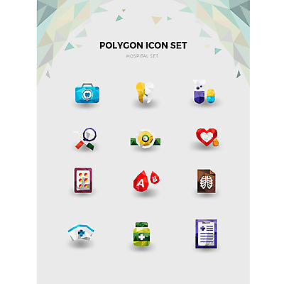 아이콘 돋보기 엑스레이 병원 사람없음 세트 알약 거울 하트 심장 치아 약병 혈액형 간호사모자 서류판 폴리곤 2D아이콘 AI파일 모양 모자_잡화 의학 약 사무용품 소화기관 장기_의학 병_담는 파일형식 벡터