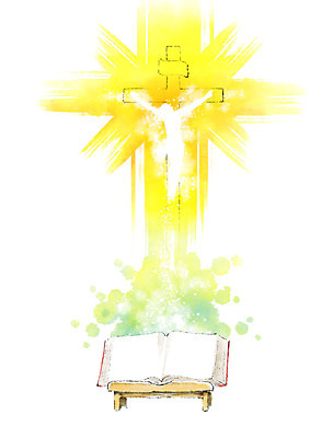 PSD 기독교 십자가 일러스트 캘리그라피 붓터치 사람없음 빛 성경 예수 하나님 번짐 국내일러스트 종교 종교용품 신_종교 파일형식 효과