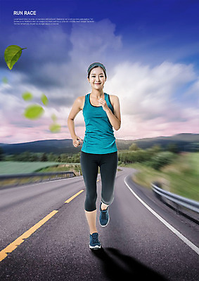 전신 PSD 나무 구름 편집이미지 여자 도로 하늘 나뭇잎 한명 미소 사람 20대 성인 앞모습 운동복 달리기 조깅 한국인 풀잎 숲 중앙선 성인여자한명만 이미지편집 자연요소 식물 1 옷 길 뷰포인트 잎 교통시설 모션 표정 동양인 청년 운동 풀_식물 여자한명만 성인여자만 파일형식