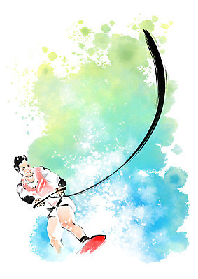 전신 PSD 남자 일러스트 캘리그라피 붓터치 손잡이 한명 서기 미소 사람 성인 여름 잡기 번짐 구명조끼 수상스키 국내일러스트 1 계절 모션 표정 수상스포츠 구조용품 파일형식 효과