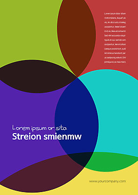 템플릿 표지 사람없음 컬러풀 원형 혼합 프레젠테이션 문서템플릿 서식 문서 제안서 겹침 조합 이미지템플릿 AI파일 도형 컬러 파일형식 벡터