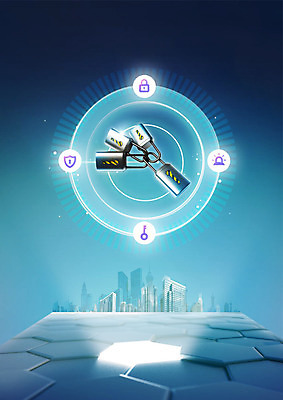 PSD 편집이미지 열쇠 자물쇠 빌딩 사람없음 금융 빛 여러개 도시 퍼즐 메모리칩 입체 보안 육각형 사이렌 이미지편집 도형 다수 안전 건물 경제 부속품 파일형식