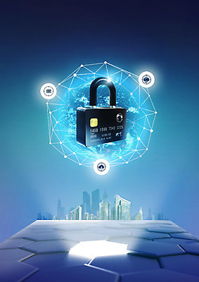 PSD 편집이미지 지구 자물쇠 빌딩 사람없음 금융 파란색 빛 숫자 도시 네트워크 퍼즐 입체 보안 육각형 이미지편집 도형 문자 컬러 안전 건물 경제 파일형식
