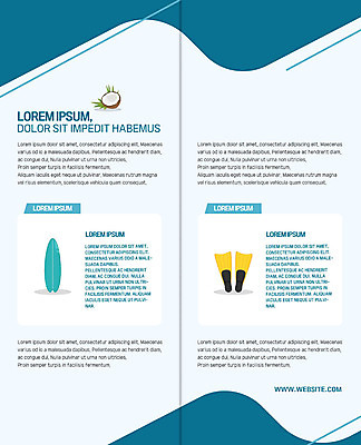 PSD 템플릿 북디자인 출판디자인 내지 리플렛 북커버 팜플렛 사람없음 서핑보드 오리발 코코넛 패들보드 이미지템플릿 과일 보드_스포츠 서핑 파일형식