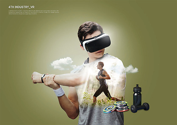 전신 PSD 서양인 외국인 편집이미지 남자 사람 상반신 20대 성인 두명 달리기 조깅 운동 운동기구 헬스 스트레칭 아령 물병 원반 가상현실 성인남자만 오큘러스 VR기기 이미지편집 스포츠용품 모션 건강 인종 청년 기계 물통 남자만 성인만 파일형식