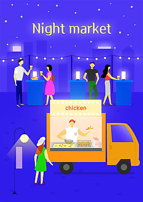 전신 PSD 커플 여자 남자 별 가로등 일러스트 맥주 사람 여러명 성인 판매 치킨 시장 길거리음식 야시장 야외테이블 푸드트럭 치맥 국내일러스트 자연요소 공공시설 음식 다수 관계 탁자 주류 트럭 닭고기요리 파일형식