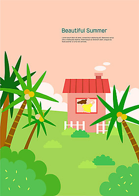 구름 응시 여자 일러스트 창문 주택 굴뚝 한명 사람 초원 상반신 성인 여름 울타리 야자수 풀숲 동산 국내일러스트 AI파일 자연요소 나무 1 시선 계절 건물 담장 숲 파일형식 벡터