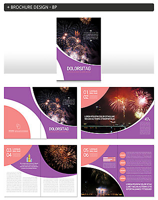 템플릿 ZIP 불꽃놀이 빌딩 팜플렛 사람없음 화려 야간 가교 인디자인 INDD 이미지템플릿 자연요소 건축물 컨셉 놀이 건물 파일형식