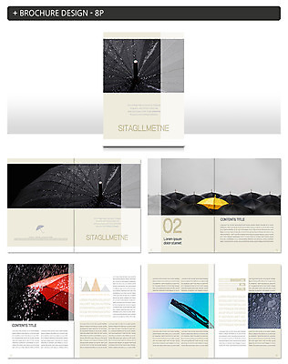 템플릿 ZIP 우산 창문 팜플렛 사람없음 빨간색 노란색 검은색 비 빗방울 와이퍼 인디자인 INDD 이미지템플릿 자연요소 컬러 날씨 비_날씨 파일형식