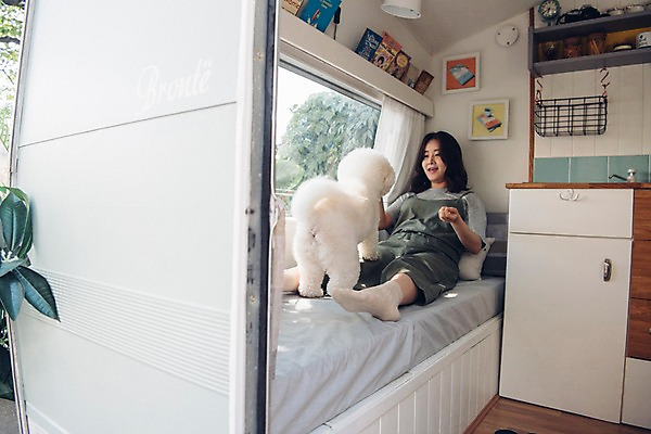 포토 JPG 주간 전신 한마리 여자 실내 한명 미소 사람 앉기 20대 성인 앞모습 반려동물 마주보기 캠핑 한국인 강아지 캠핑카 반려 성인여자한명만 비숑프리제 펫팸족 국내포토 자연요소 동물 1 뷰포인트 모션 자동차 레저 표정 동양인 청년 내부 개 신조어 여자한명만 성인여자만 파일형식 육상교통 포유류 인종 여자만 성인만 유행어 교통수단 유행 교통