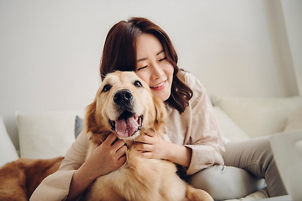 포토 JPG 한마리 여자 반려견 거실 안기 휴식 실내 한명 미소 사람 앉기 상반신 20대 성인 앞모습 공휴일 반려동물 소파 눈감음 기댐 다정 한국인 개 골든리트리버 반려 성인여자한명만 펫팸족 국내포토 동물 1 기념일 뷰포인트 컨셉 의자 포유류 모션 표정 동양인 청년 내부 리트리버 신조어 여자한명만 성인여자만 파일형식