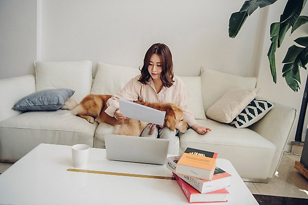 포토 JPG 한마리 응시 여자 화분 반려견 쿠션 거실 실내 한명 들기 사람 앉기 상반신 20대 성인 앞모습 노트북 공휴일 반려동물 소파 눕기 다정 한국인 머그컵 업무 개 골든리트리버 문서 재택근무 무릎베개 반려 책더미 성인여자한명만 펫팸족 사회적거리두기 국내포토 동물 1 시선 기념일 캠페인 뷰포인트 컨셉 의자 비즈니스 포유류 모션 동양인 청년 내부 책 컵 전자제품 작업 리트리버 신조어 무더기 여자한명만 성인여자만 파일형식