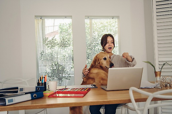 포토 JPG 주간 한마리 여자 반려견 색연필 실내 한명 사람 앉기 상반신 20대 성인 앞모습 반려동물 놀람 한국인 머그컵 업무 개 골든리트리버 창가 책상 파일 연필꽂이 재택근무 방해 반려 프리랜서 성인여자한명만 펫팸족 사회적거리두기 국내포토 자연요소 동물 직업 1 감정 캠페인 뷰포인트 가구 컨셉 비즈니스 창문 포유류 모션 문구용품 학용품 표정 동양인 청년 내부 컵 작업 리트리버 신조어 여자한명만 성인여자만 파일형식