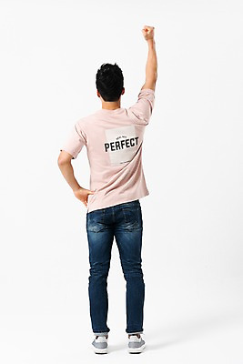 포토 JPG 스튜디오촬영 전신 남자 허리손 실내 한명 서기 사람 손짓 성인 뒷모습 캐주얼 30대 손들기 파이팅 주먹 한국인 성인남자한명만 국내포토 1 옷 뷰포인트 포즈 모션 동양인 내부 장년 남자한명만 성인남자만 파일형식