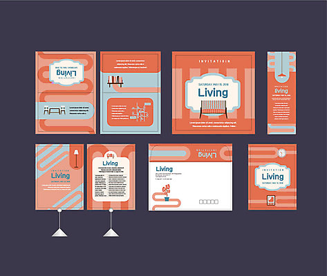 템플릿 배너템플릿 화분 시계 식탁 전등 책장 이벤트 사람없음 책 세트 소파 현수막 전단 엽서 초대장 약도 리빙 리빙스타일 소봉투 행사세트 행사템플릿 AI파일 배너 가구 지도 의자 탁자 편지봉투 조명 카드_감사 편지 홍보물 파일형식 벡터