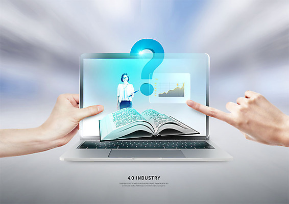 PSD 편집이미지 손 여자 교육 그래프 한명 사람 상반신 성인 신체부위 책 30대 노트북 스크린 교사 터치 한국인 물음표 스마트 IT산업 4차산업 이미지편집 직업 1 기호 산업 컨셉 정보기술 동양인 장년 전자제품 파일형식