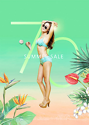 전신 PSD 편집이미지 여자 바다 포즈 한명 미소 사람 20대 성인 해변 여름 비키니 선글라스 손들기 세일 한국인 하이힐 열대꽃 열대잎 의료성형뷰티 성인여자한명만 트로피컬아트 이미지편집 1 계절 수영복 꽃 안경 구두 잎 모션 표정 동양인 청년 여성화 그림 여자한명만 성인여자만 파일형식