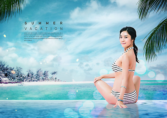 전신 PSD 구름 편집이미지 응시 여자 바다 하늘 한명 미소 사람 앉기 20대 성인 해변 여름 빛 비키니 야자수 한국인 뒤돌아보기 열대잎 의료성형뷰티 성인여자한명만 이미지편집 자연요소 나무 1 시선 계절 수영복 잎 모션 표정 동양인 청년 여자한명만 성인여자만 파일형식