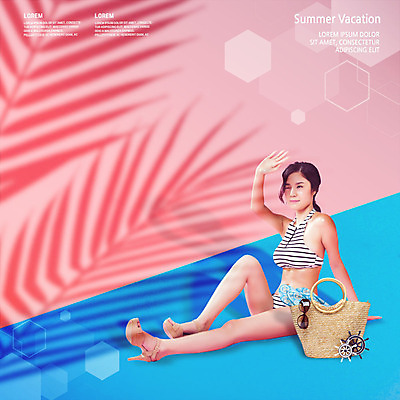 전신 PSD 편집이미지 여자 슬리퍼 그림자 한명 사람 앉기 20대 성인 여름 여름휴가 바캉스 비키니 선글라스 손들기 한국인 눈부심 방향키 비치백 열대잎 의료성형뷰티 성인여자한명만 이미지편집 1 계절 수영복 안경 신발 잎 모션 휴가 동양인 청년 여자한명만 성인여자만 파일형식 여름_계절 가방_잡화