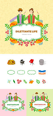 여자 남자 꽃 일러스트 나뭇잎 프레임 아웃도어 텐트 미소 사람 여러명 상반신 성인 취미 세트 캠핑 심볼 즐거움 코펠 바베큐그릴 야외의자 웹엘리먼트 국내일러스트 AI파일 식물 감정 다수 잎 의자 레저 표정 캠핑도구 그릴 바비큐 엘리먼트 파일형식 벡터