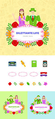 여자 남자 꽃 일러스트 나뭇잎 프레임 미소 사람 여러명 상반신 성인 취미 세트 손들기 스피커 가수 심볼 마이크 즐거움 오디오 스프링노트 엔터테이너 웹엘리먼트 국내일러스트 AI파일 식물 감정 음향기기 다수 잎 모션 표정 전자제품 공책 음악가 엘리먼트 파일형식 벡터