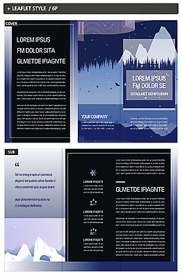 나무 템플릿 표지디자인 표지 ZIP 내지 리플렛 여러마리 3단접지 조류 산 팜플렛 사람없음 비행 눈 눈송이 숲 인디자인 INDD 눈덮임 이미지템플릿 자연요소 식물 동물 다수 컨셉 날씨 눈_날씨 파일형식