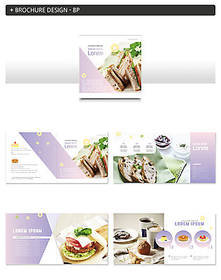 템플릿 ZIP 커피 디저트 샌드위치 팜플렛 사람없음 케이크 식탁보 소스 상차림 브런치 머핀 팬케이크 통밀바게뜨 인디자인 INDD 이미지템플릿 음료 음식 빵 식사 양념 바게트 파일형식