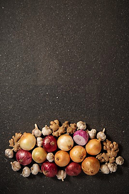 포토 JPG 스튜디오촬영 채소 스튜디오 양파 단면 프레임 실내 마늘 사람없음 하이앵글 여러개 생강 적양파 플랫레이 국내포토 뷰포인트 다수 내부 플랫 파일형식