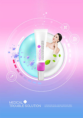 PSD 편집이미지 여자 의학 나뭇잎 주사기 한명 미소 사람 상반신 20대 성인 뷰티 한국인 반창고 바이러스 피부관리 바르기 박테리아 서류판 솔루션 연고 피부트러블 의료성형뷰티 이미지편집 1 잎 의료기기 모션 표정 동양인 청년 사무용품 의료용품 피부질환 파일형식