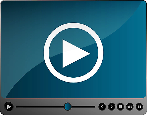 EPS 해외이미지 하늘색 일러스트 사람없음 멀티미디어 UI 플레이어 해외202004 해외일러스트 파란색 파일형식 벡터 이미지허브