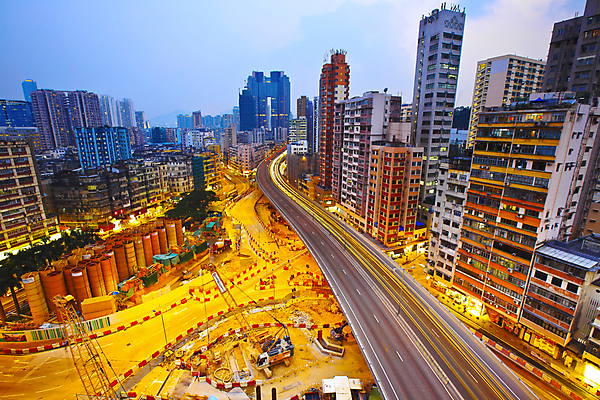 포토 JPG 해외이미지 야경 하늘 사람없음 야외 건물 도시풍경 도시 고가도로 고속도로 도심 저녁 홍콩 해외202004 해외포토 건축물 도로 풍경 중국 야간 파일형식 풍경_경치 이미지허브