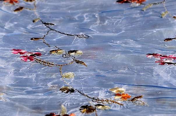 포토 JPG 해외이미지 백그라운드 꽃무늬 사람없음 장식 파란색 실크 질감 해외202004 해외포토 꽃 컬러 무늬 직물 파일형식 이미지허브