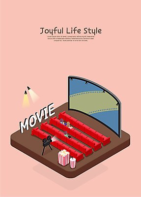 전신 라이프스타일 여자 남자 일러스트 조명 사람 앉기 성인 세명 스크린 영화관 즐거움 콜라 팝콘 영상기기 객석 영화감상 한가함 국내일러스트 AI파일 감정 컨셉 모션 생활 전자제품 감상 극장 영화 탄산음료 파일형식 벡터