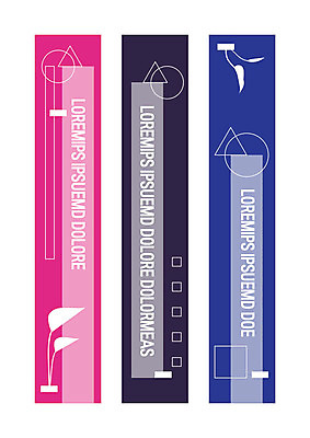 템플릿 배너템플릿 세로배너 나뭇잎 사각프레임 사람없음 사각형 여러개 현수막 삼각형 레이아웃 배너세트 AI파일 도형 배너 다수 잎 프레임 세로 세트 파일형식 벡터