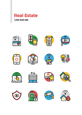 아이콘 건축 전구 돋보기 부동산 주택 자물쇠 사람없음 스마트폰 세트 모니터 온도계 체온계 진동 라인아이콘 현관문 보안 와이파이 손모양 클릭 눈모양 감시카메라 불꽃모양 전원버튼 사물인터넷 2D아이콘 AI파일 모양 버튼 정보기술 안전 건물 핸드폰 스마트기기 컴퓨터 문 카메라 전원_전기 재산 무선인터넷 파일형식 벡터 손_신체부위