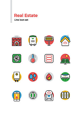 아이콘 건축 부동산 불꽃 사람없음 세트 쓰레기통 물방울 온도계 난로 에어컨 라인아이콘 벽난로 난방 집열판 환풍기 라디에이터 보일러 온수 사물인터넷 2D아이콘 AI파일 불 정보기술 장비 가전제품 재산 난방기 태양에너지 파일형식 벡터