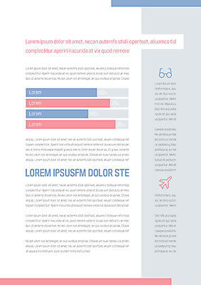 템플릿 내지 안경 분홍색 비행기 사람없음 파란색 프레젠테이션 막대그래프 문서템플릿 서식 문서 제안서 이미지템플릿 AI파일 잡화 컬러 항공교통 그래프 대중교통 파일형식 벡터