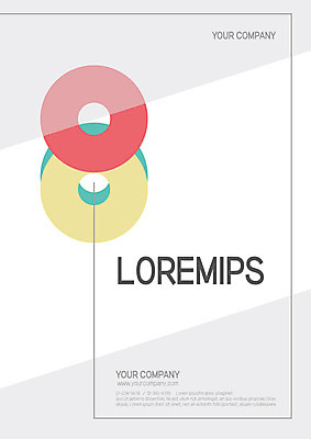 템플릿 표지 사람없음 여러개 원형 고리 프레젠테이션 문서템플릿 서식 문서 제안서 겹침 이미지템플릿 AI파일 도형 다수 파일형식 벡터