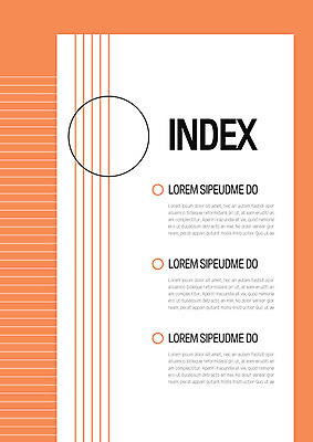 템플릿 내지 사람없음 주황색 줄무늬 원형 프레젠테이션 문서템플릿 서식 문서 제안서 순서 이미지템플릿 AI파일 도형 컬러 무늬 파일형식 벡터