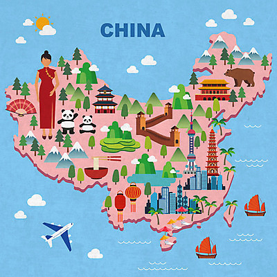 전신 여자 지도 일러스트 중국문화 비행기 한명 사람 성인 관광지 중국 상하이 전통의상 판다 치파오 자금성 만리장성 중국건축 중국여행 랜드마크 천안문 국내일러스트 AI파일 1 동양문화 전통 아시아 외국문화 해외여행 여행 곰 항공교통 대중교통 동양건축 궁전 세계문화유산 성 베이징 파일형식 벡터