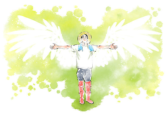 전신 PSD 남자 일러스트 캘리그라피 팔벌리기 붓터치 장화 한명 미소 사람 성인 수건 농부 밀짚모자 번짐 천사날개 성인남자한명만 국내일러스트 직업 모자_잡화 1 신발 날개 모션 천사 표정 위생용품 남자한명만 성인남자만 파일형식 효과