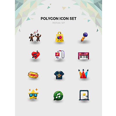 아이콘 별 티셔츠 음표 조명 사람모양 사람없음 세트 선글라스 쇼핑백 하트 춤 티켓 건반 폭탄 마이크 초대장 풍선 출입증 폴리곤 2D아이콘 AI파일 자연요소 모양 기호 안경 음악 음향기기 셔츠 가방 문화예술 카드_감사 카드 폭발물 파일형식 벡터
