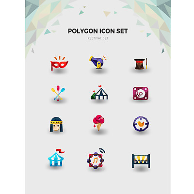 아이콘 조류 사람모양 가면 여러명 세트 손들기 스크린 축제 천막 탬버린 마술사모자 콘아이스크림 골든벨 패들 폴리곤 2D아이콘 AI파일 모양 동물 모자_잡화 다수 모션 아이스크림 타악기 사람 종 노_배의노 파일형식 벡터