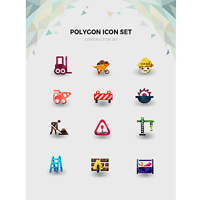 아이콘 건축 모래 사다리 사람모양 공사 사람없음 세트 흙 카트 표지판 중장비 느낌표 안전모 공구함 기중기 톱니바퀴 땅파기 미장 미장도구 안전바 폴리곤 2D아이콘 AI파일 모양 기호 건설업 알림판 도구 공구 산업장비 헬멧 안전장비 파일형식 벡터
