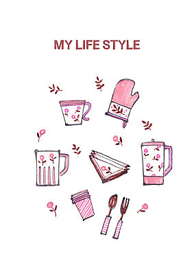 PSD 라이프스타일 생활용품 포크 일러스트 주방용품 사람없음 숟가락 커피잔 종이컵 찻주전자 냅킨 주방장갑 국내일러스트 식기 커피 장갑 주전자 잔 수저 생활 컵 일회용 오브젝트 파일형식