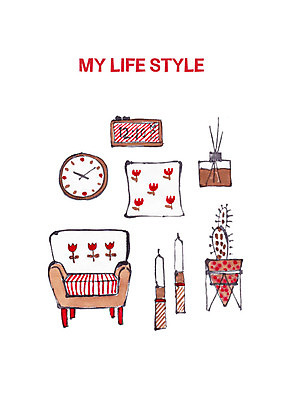 PSD 라이프스타일 화분 생활용품 쿠션 일러스트 선인장 사람없음 소파 벽시계 디지털시계 디퓨저 양초꽂이 국내일러스트 식물 시계 의자 생활 오브젝트 꽂이 파일형식