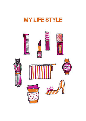 PSD 라이프스타일 구두 생활용품 일러스트 우산 사람없음 컵 립스틱 머리빗 손목시계 텀블러 틴트 파우치 국내일러스트 식기 시계 신발 가방 장신구 생활 화장품 미용용품 오브젝트 파일형식